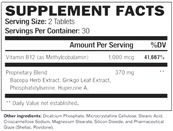 Youthful Greens Plus Supplement Facts